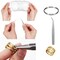 Jewelry Making Supplies Kit Jewelry Repair Tool Set with Jewelry Pliers Beading Wires Open Jump Ring Lobster Clasps Necklace Cord Ribbon Ends Jewelry Findings Making for Jewelry DIY Supplies